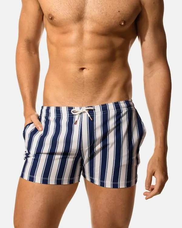 Titan Swim Short - Nautical Stripe