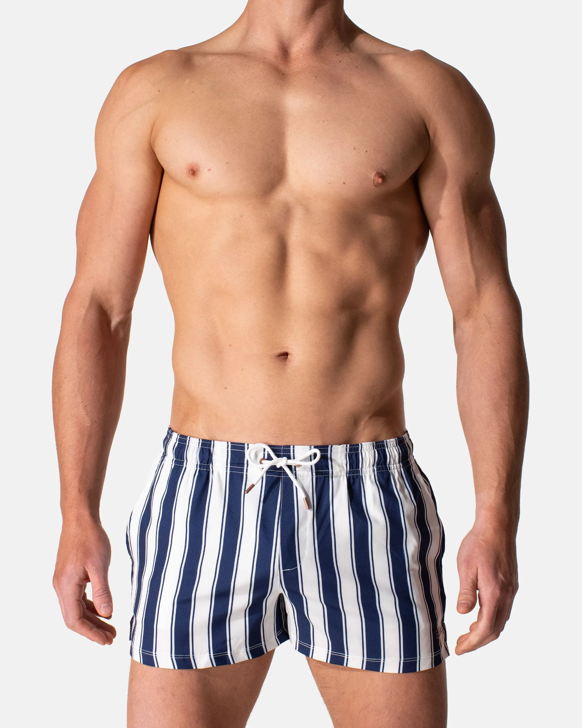 Titan Swim Short - Nautical Stripe