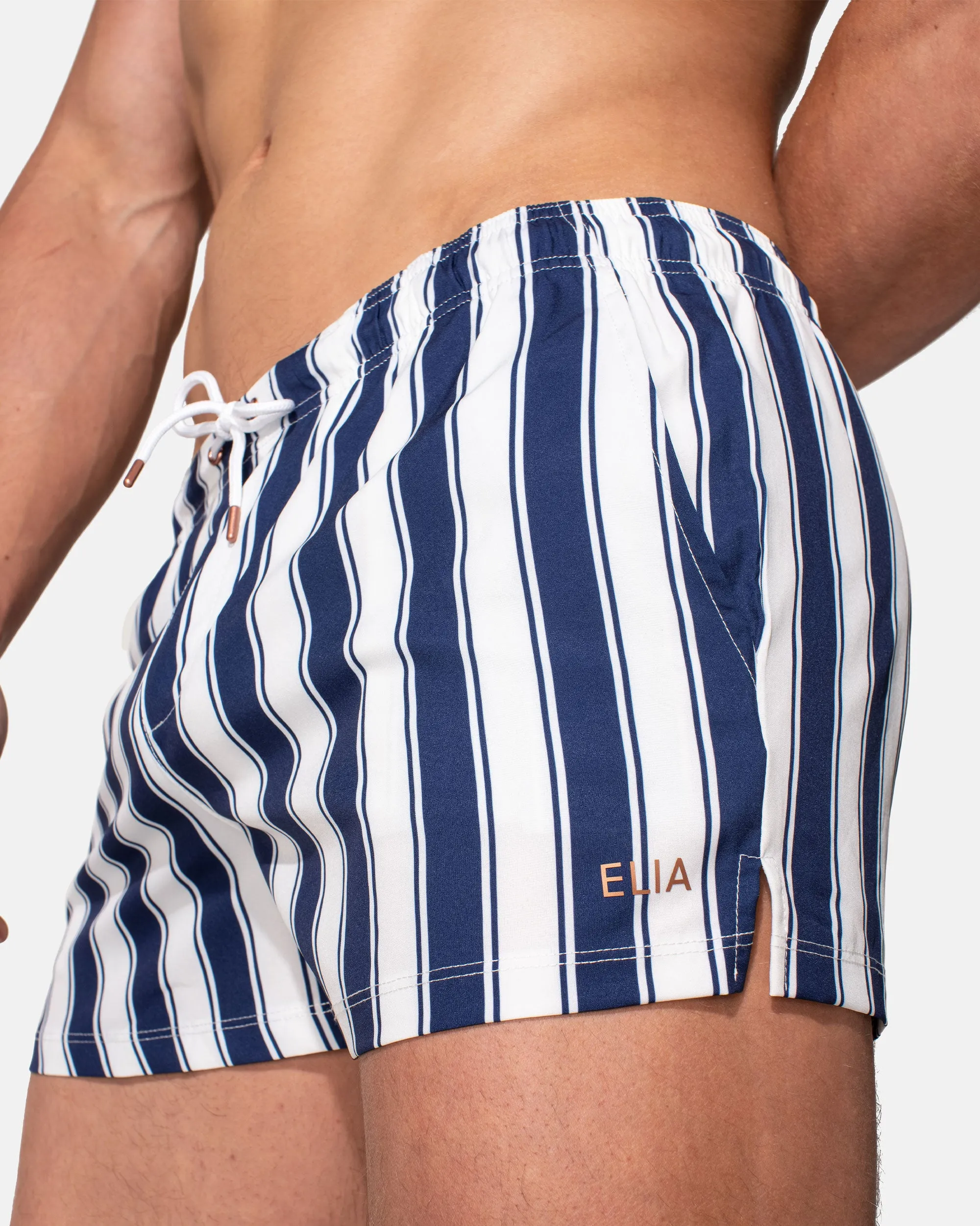 Titan Swim Short - Nautical Stripe