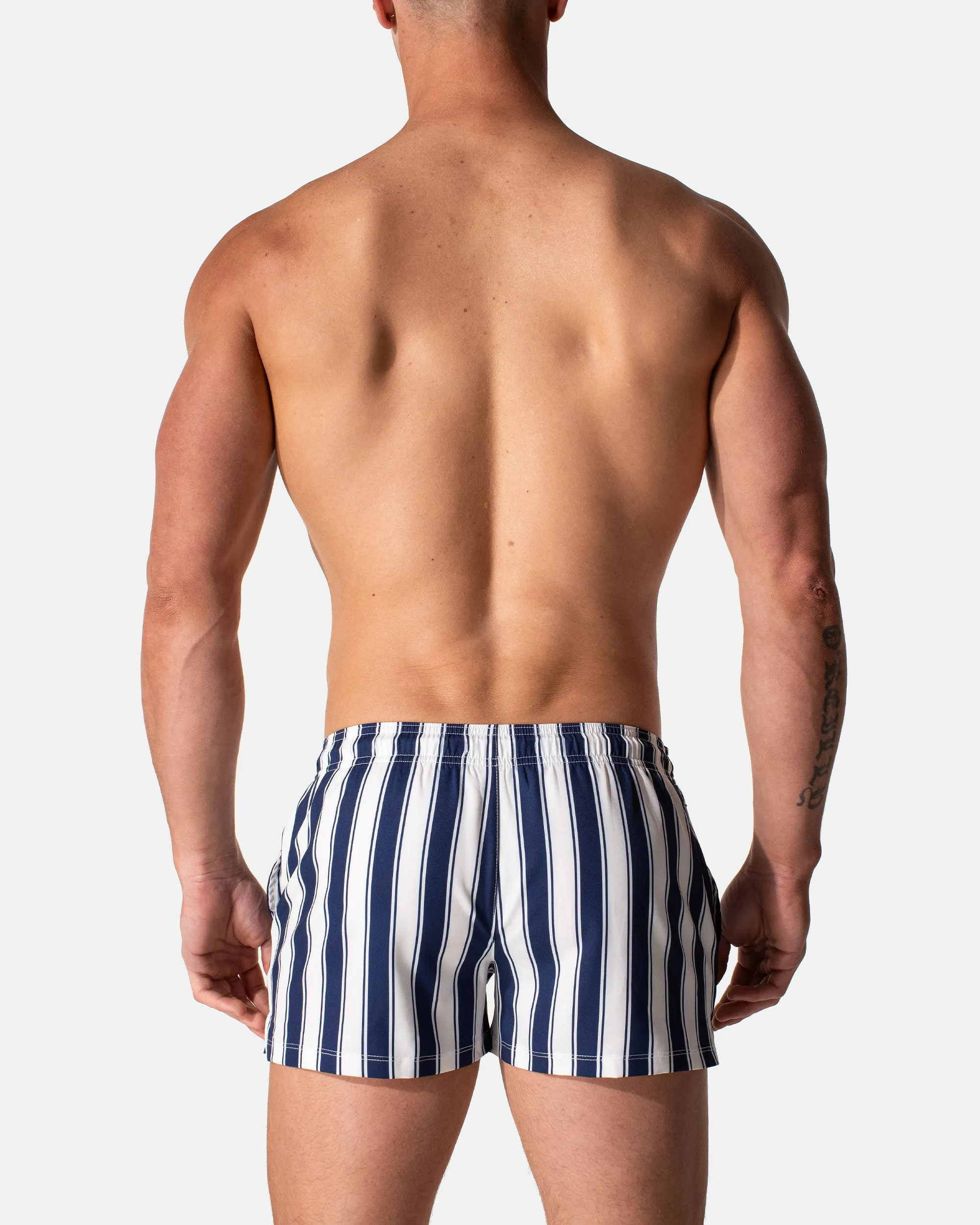 Titan Swim Short - Nautical Stripe