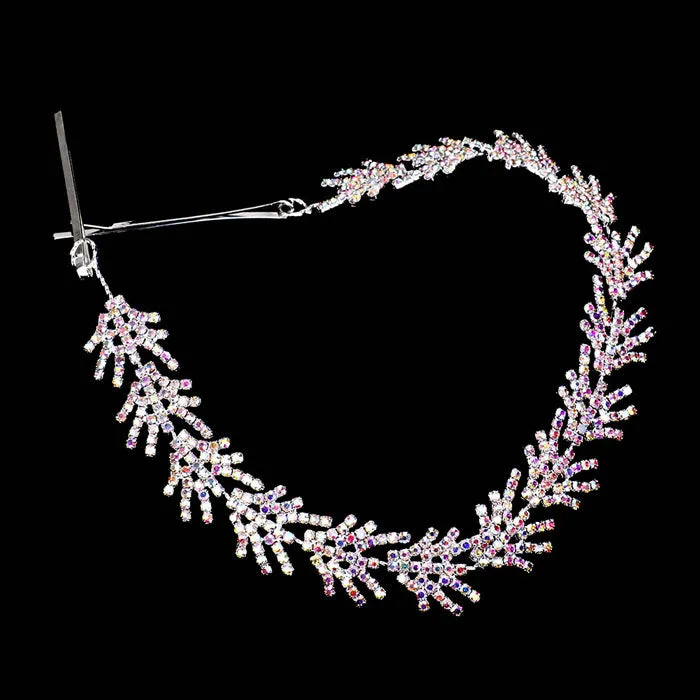 Twig Rhinestone Pave Vine Hair Comb